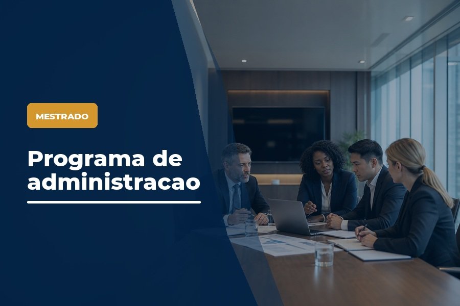 Mestrado — Programa de administracao